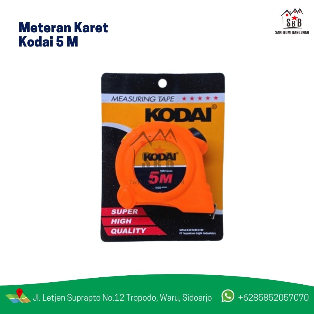 Meteran Karet Kodai  5 M